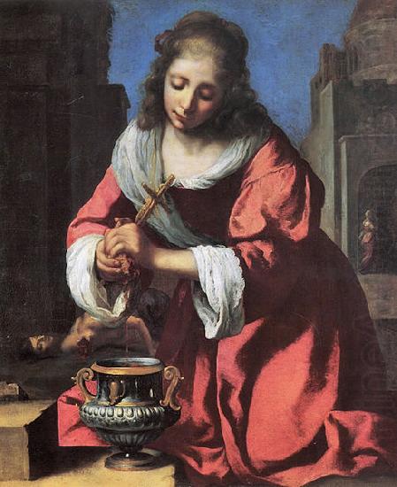 saint praxedis, Johannes Vermeer